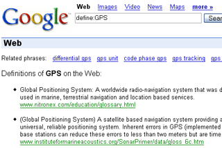 Google definition