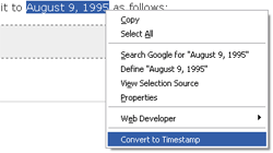 Highlighted text conversion